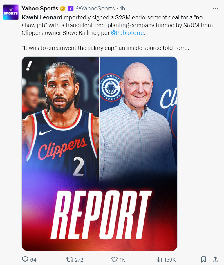 APP下载-联盟将调查小卡快船涉签阴阳合同！1规定成间接证据 湖媒：太荒谬