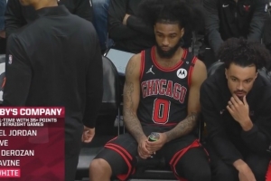 别拿怀特不当科比！科比-怀特连续3场得分35+ 队史比肩乔丹&amp;拉文